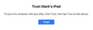 iPad trust